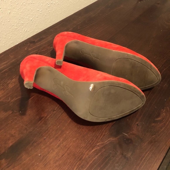 Jessica Simpson Red Heels 👠 - Picture 5 of 5